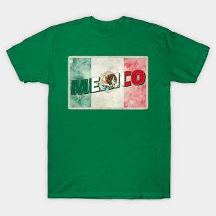 Mexico Vintage style retro souvenir T-Shirt